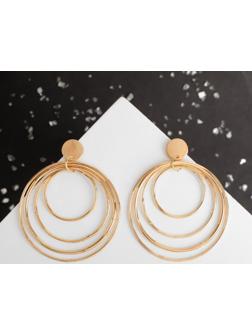 Серьги металл 