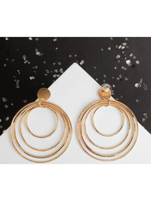 Серьги металл 