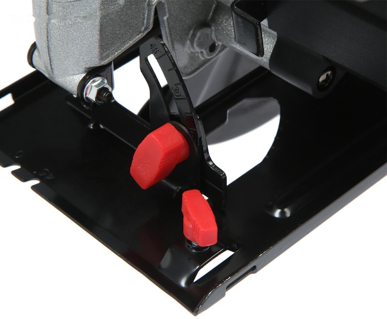 Пила циркулярная P.I.T. PKS185-D1, 1250 Вт, 4800 об/мин, d=185 мм, пропила 60 мм, ±45°