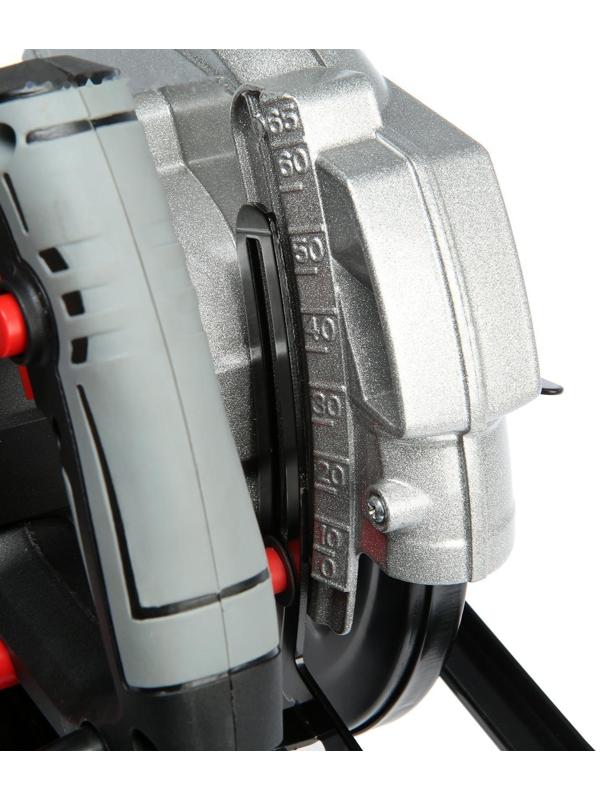 Пила циркулярная P.I.T. PKS185-D1, 1250 Вт, 4800 об/мин, d=185 мм, пропила 60 мм, ±45°