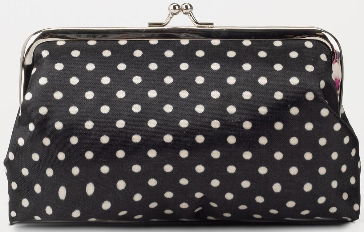 Косметичка на фермуаре, цвет чёрный