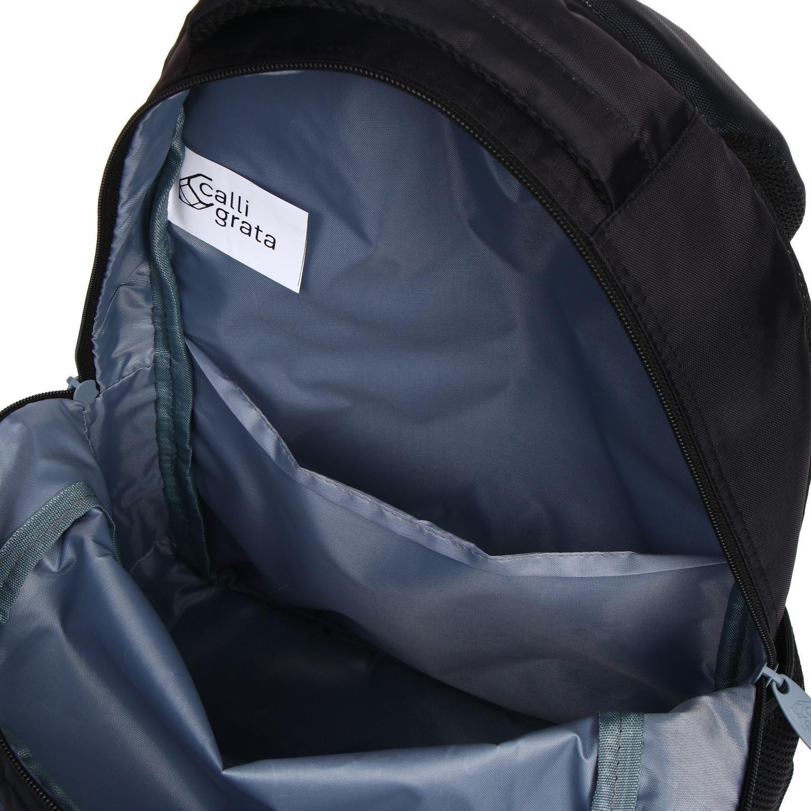 Рюкзак молодёжный, 44 х 30 х 17 см, эргономичная спинка, Calligrata Р 