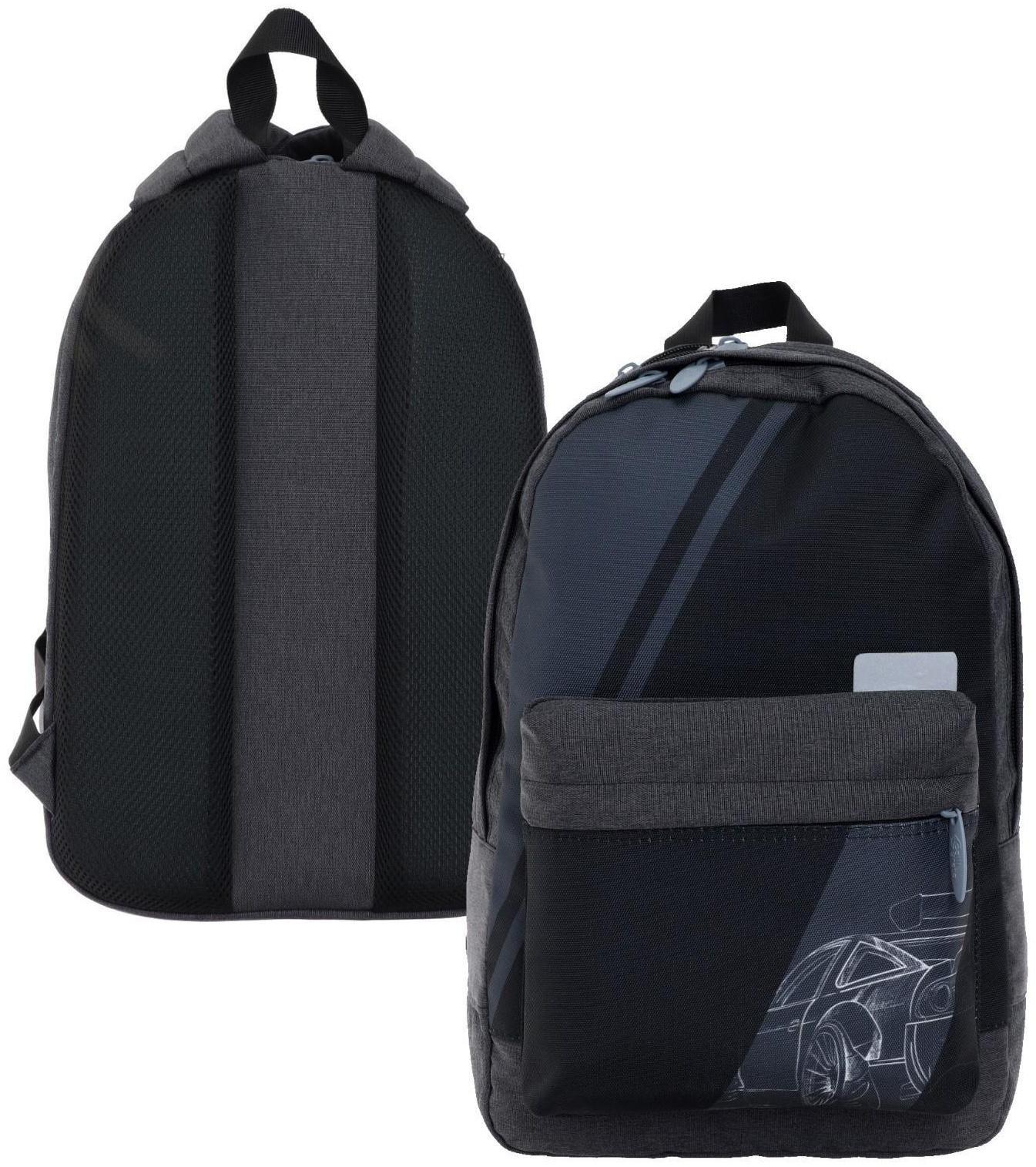 Рюкзак молодёжный, 38 х 28 х 19 см, эргономичная спинка, Calligrata Э 