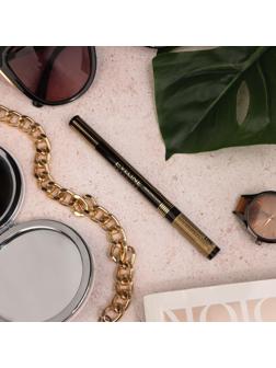 Подводка для глаз Eveline Precise Brush, ультрастойкая, тон чёрный