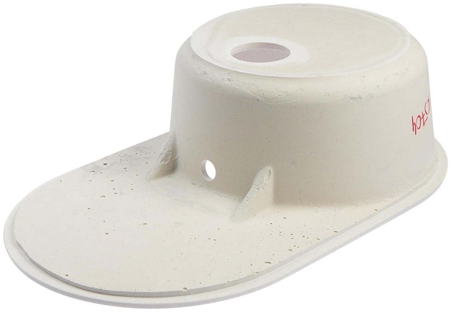 Мойка кухонная из камня ZETT lab. 110/Q7, 730x450x210 мм, матовая, цвет хлопок