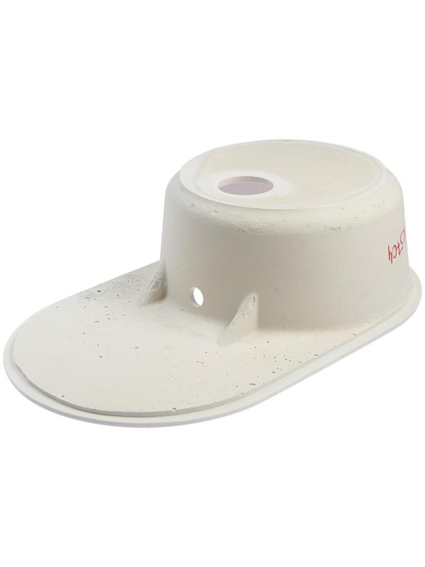 Мойка кухонная из камня ZETT lab. 110/Q7, 730x450x210 мм, матовая, цвет хлопок