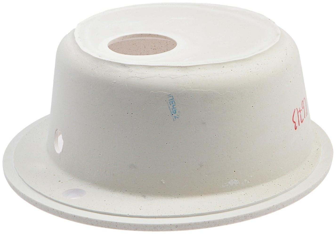 Мойка кухонная из камня ZETT lab. 30/Q2, d=475 мм, матовая, бежевая