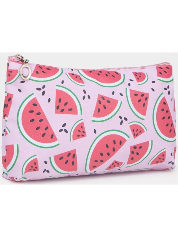 Косметичка на молнии, цвет белый