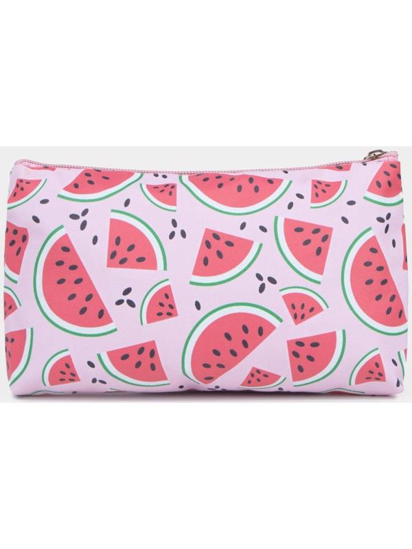 Косметичка на молнии, цвет белый