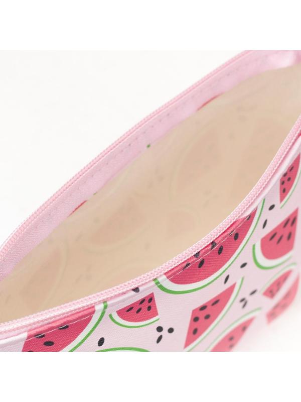 Косметичка на молнии, цвет белый