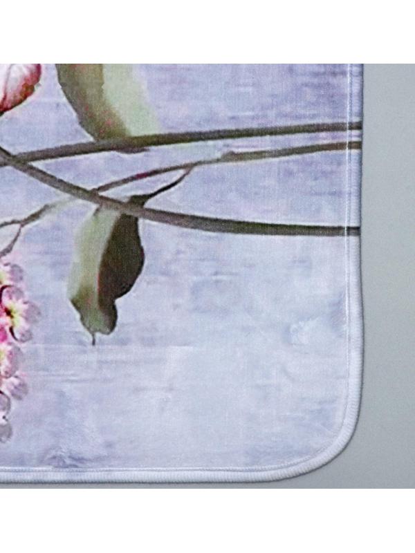 Набор ковриков для ванной и туалета Доляна «Весна», 2 шт: 40×45, 45×75 см