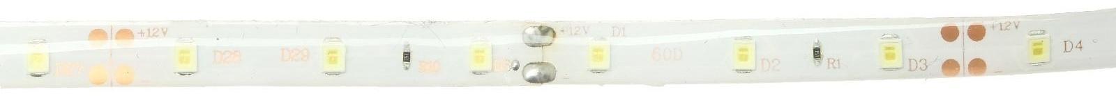 Светодиодная автомобильная лента 12 В, 54 LED, 90х0.8 см, IP68, свет белый