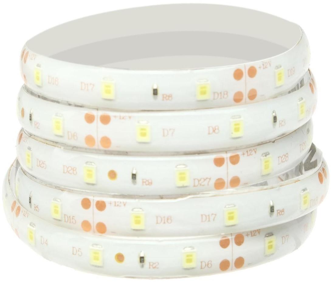 Светодиодная автомобильная лента 12 В, 54 LED, 90х0.8 см, IP68, свет белый