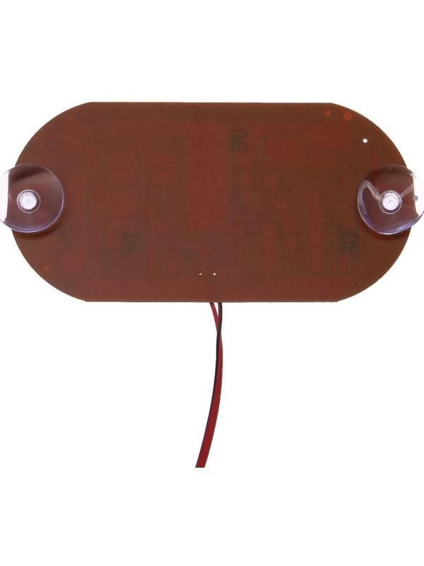 Светодиодный знак такси 12 В, 45 LED, 13×6 см, провод 150 см, зеленый