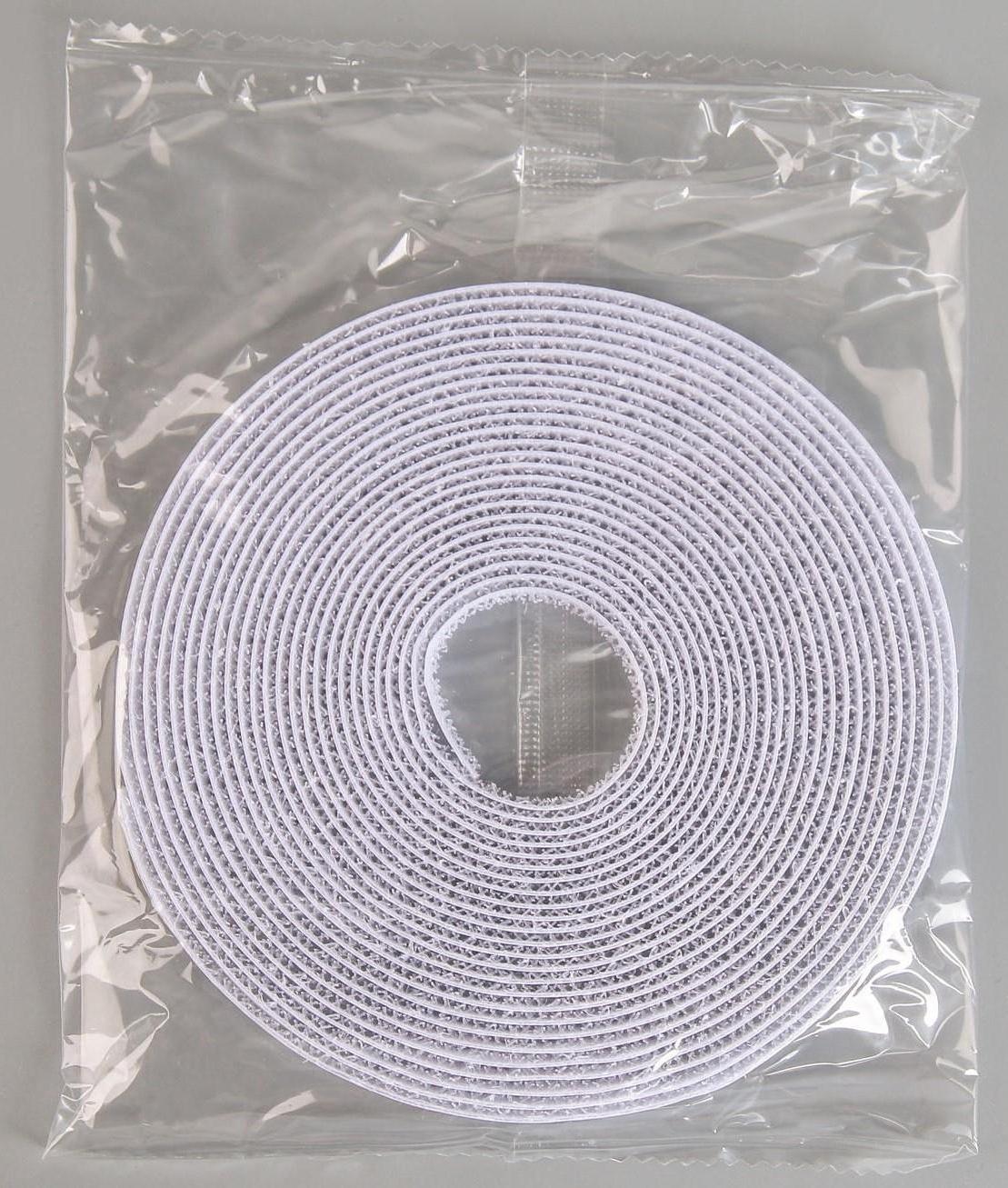 Сетка антимоскитная на окна для защиты от насекомых, 150×130 см, крепление на липучку, цвет белый