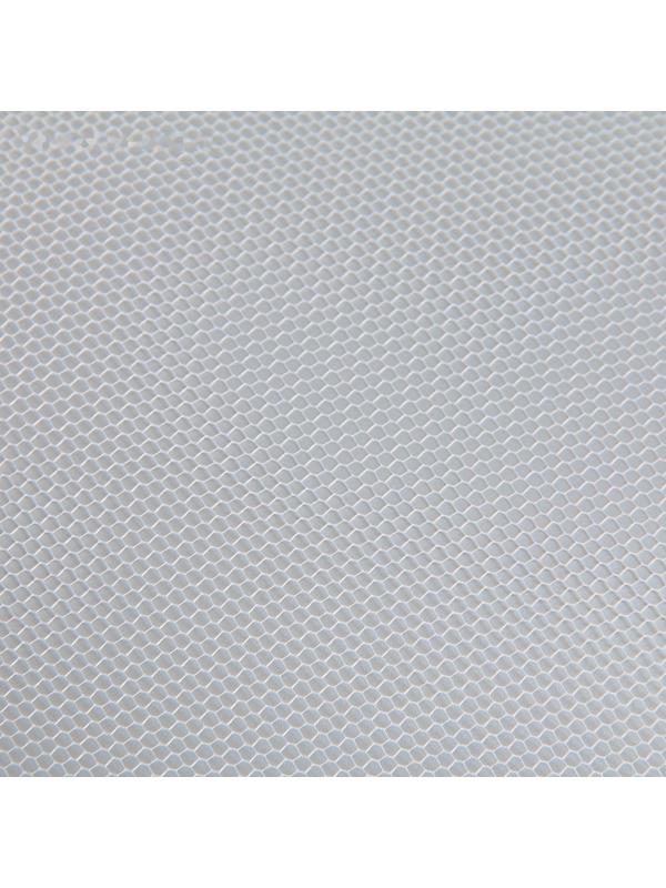 Сетка антимоскитная на окна для защиты от насекомых, 150×130 см, крепление на липучку, цвет белый