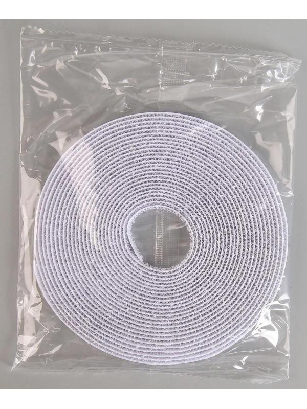 Сетка антимоскитная на окна для защиты от насекомых, 150×150 см, крепление на липучку, цвет белый