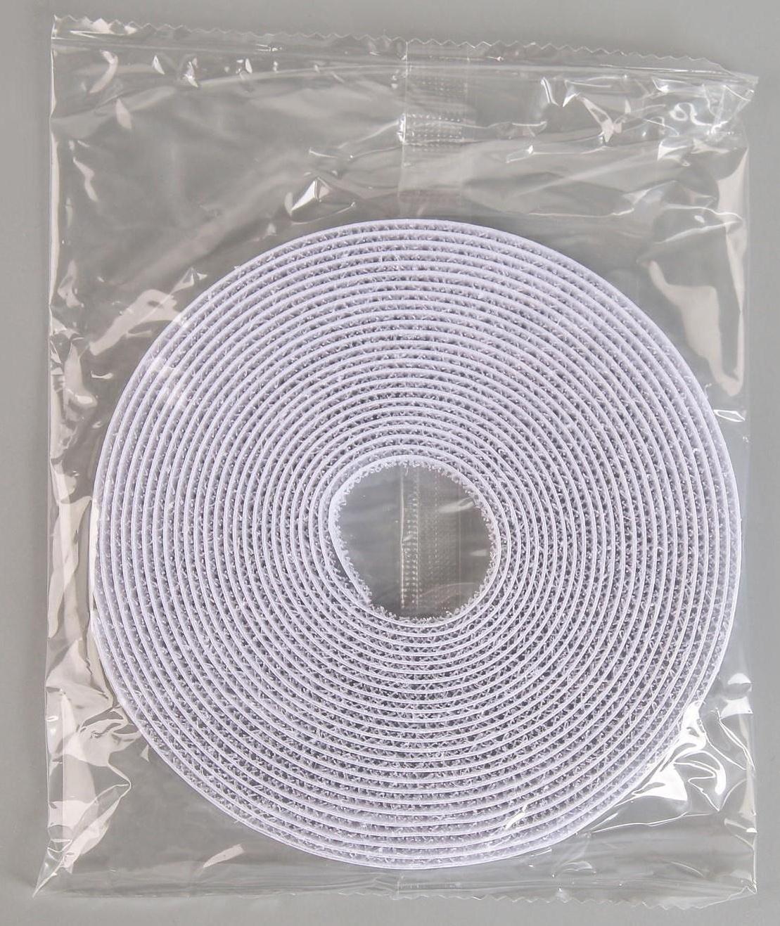 Сетка антимоскитная на окна для защиты от насекомых, 150×180 см, крепление на липучку, цвет белый