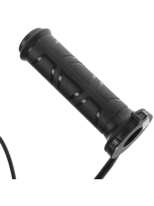 Ручки руля с подогревом, с регулятором, 12В, посадка 22 мм, черный, набор 2 шт