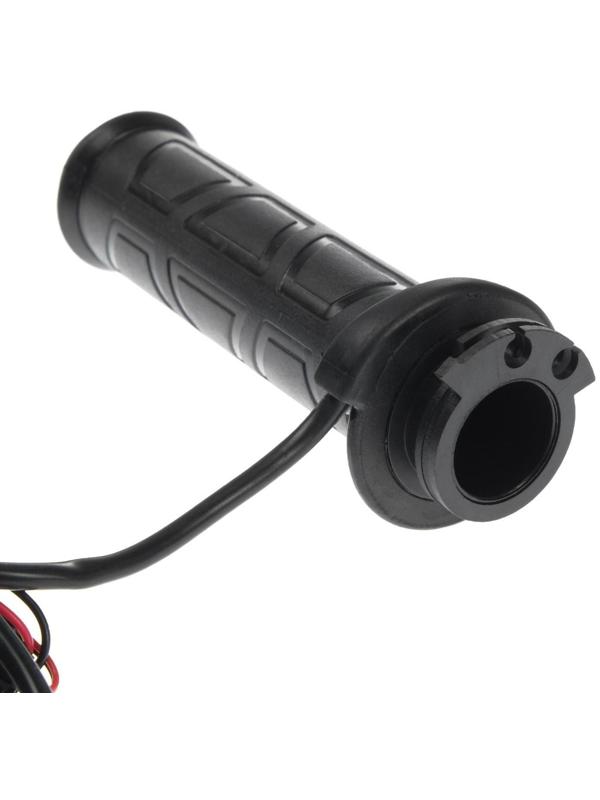 Ручки руля с подогревом, с регулятором, 12В, посадка 22 мм, черный, набор 2 шт