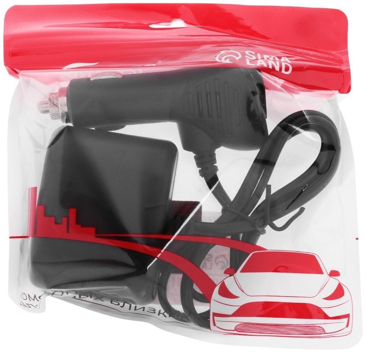 Разветвитель прикуривателя TORSO, с вольтметром, USB 3.1 А, провод 70 см