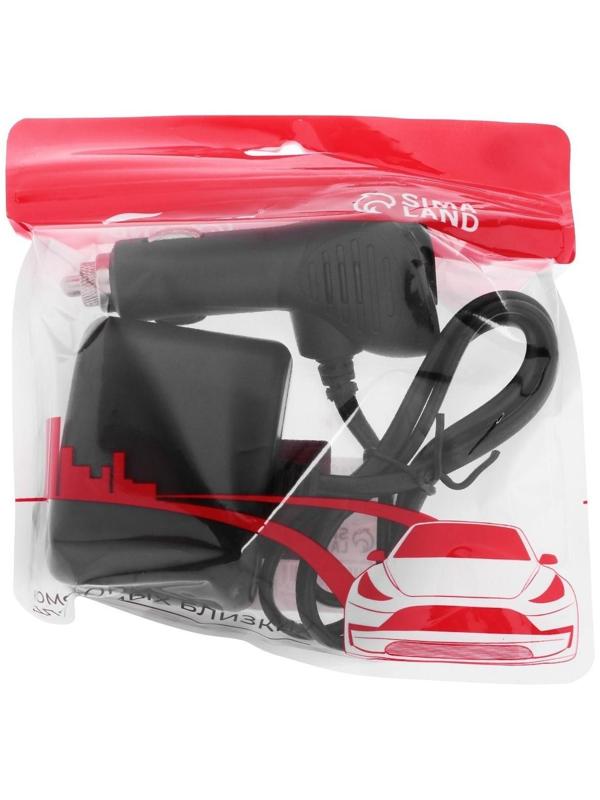 Разветвитель прикуривателя TORSO, с вольтметром, USB 3.1 А, провод 70 см