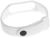 Ремешок для фитнес-браслета Mi Band 3/4 LuazON, ребристый, белый