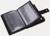 Портмоне на кнопке, отдел для автодокументов и паспорта, цвет чёрный
