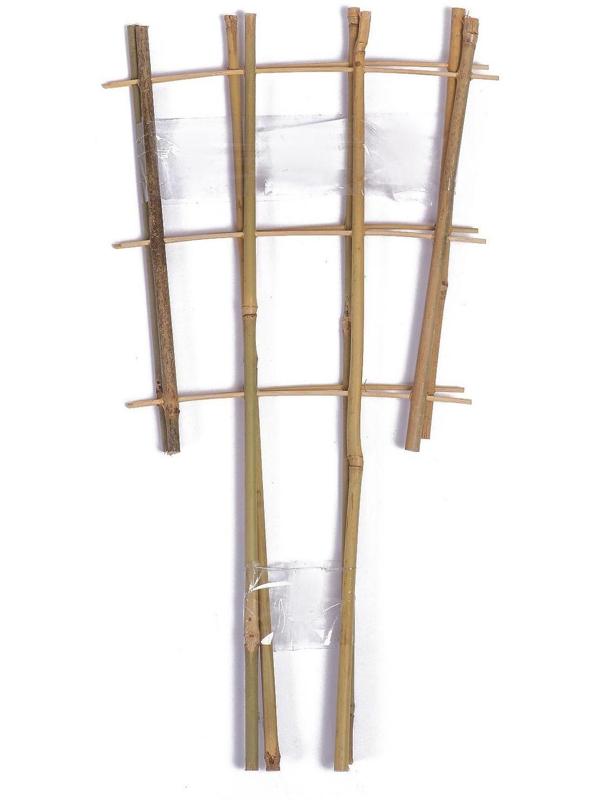 Шпалера, 45 × 23 × 1 см, бамбук, «Тройная», Greengo