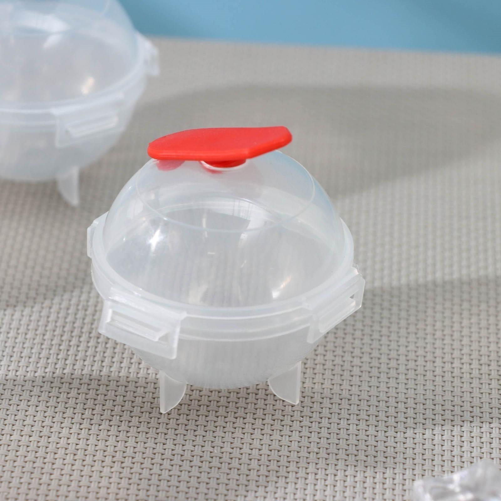 Набор форм для льда «Шар большой», 4 шт, d=6,5 см, цвет МИКС