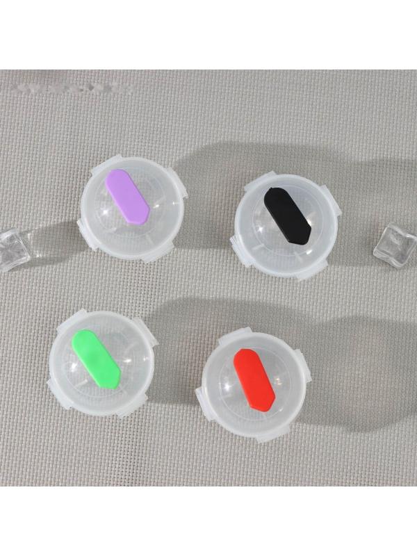 Набор форм для льда «Шар большой», 4 шт, d=6,5 см, цвет МИКС