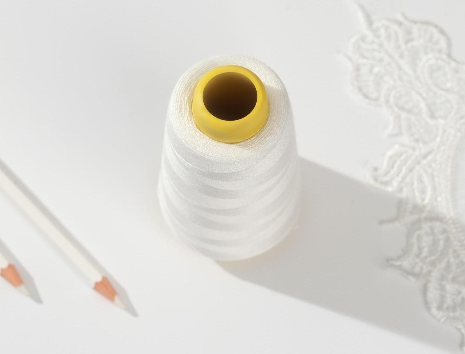 Нитки 40/2, 2700 м, цвет белый
