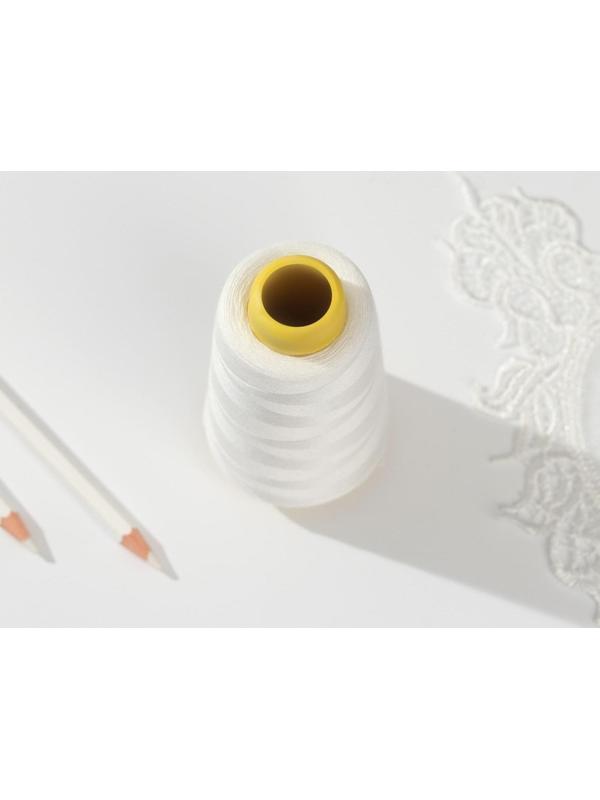 Нитки 40/2, 2700 м, цвет белый