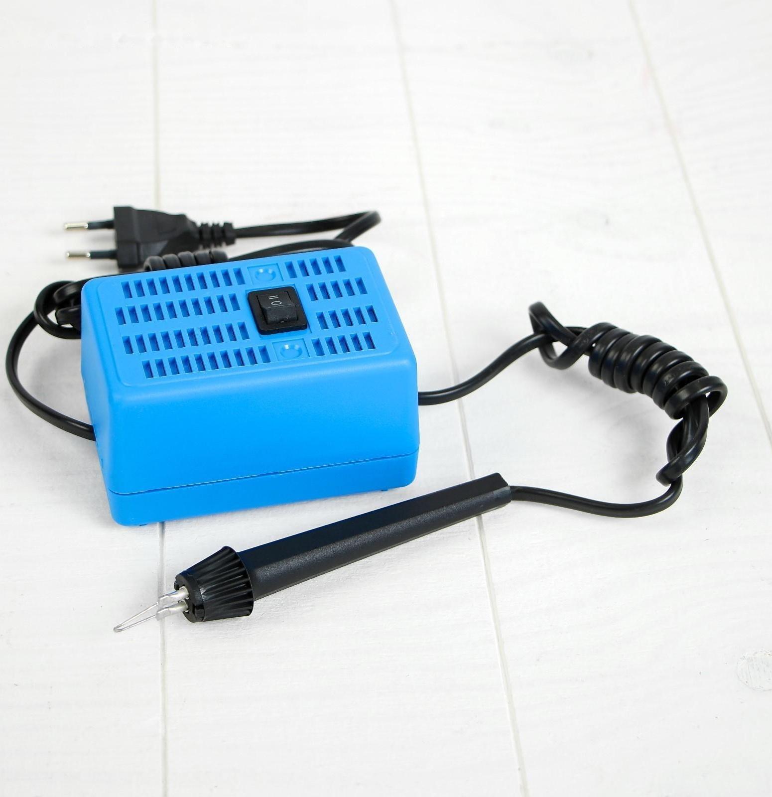 Выжигание. Электроприбор для выжигания по дереву и ткани «Узор-10к» 5 досок, 5 ткани