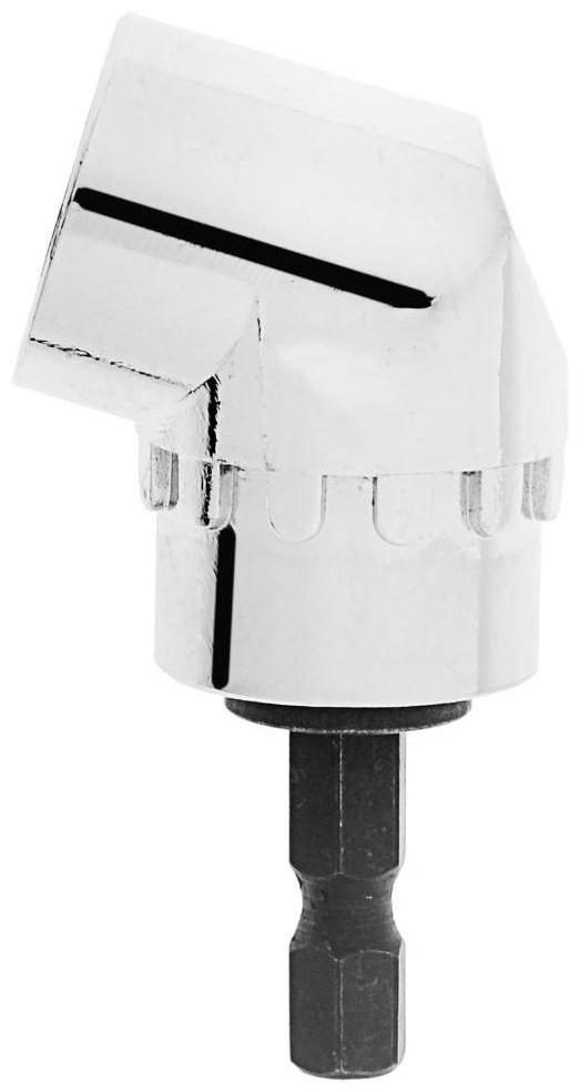 Адаптер угловой для дрели ТУНДРА, шестигранный хвостовик