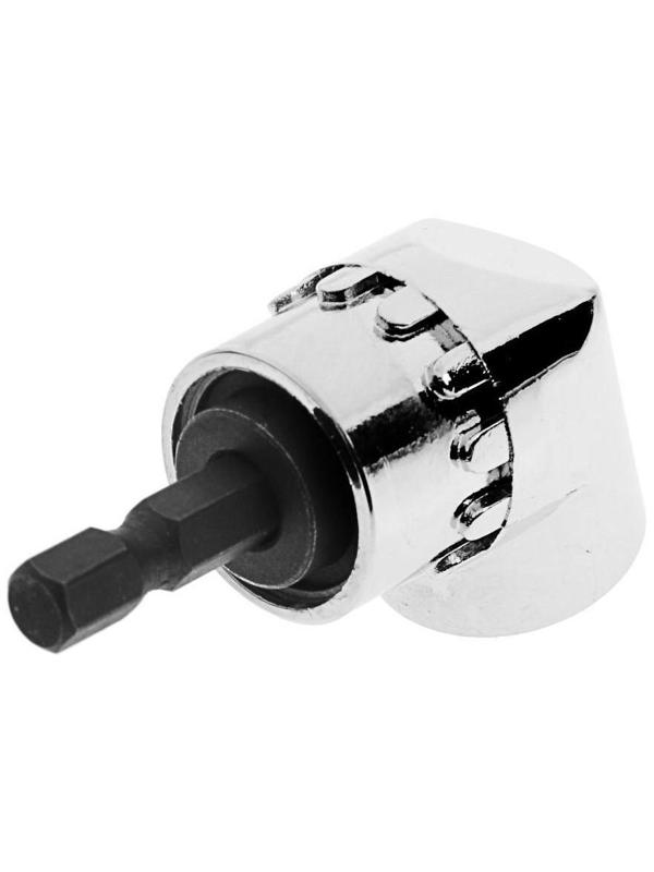 Адаптер угловой для дрели ТУНДРА, шестигранный хвостовик