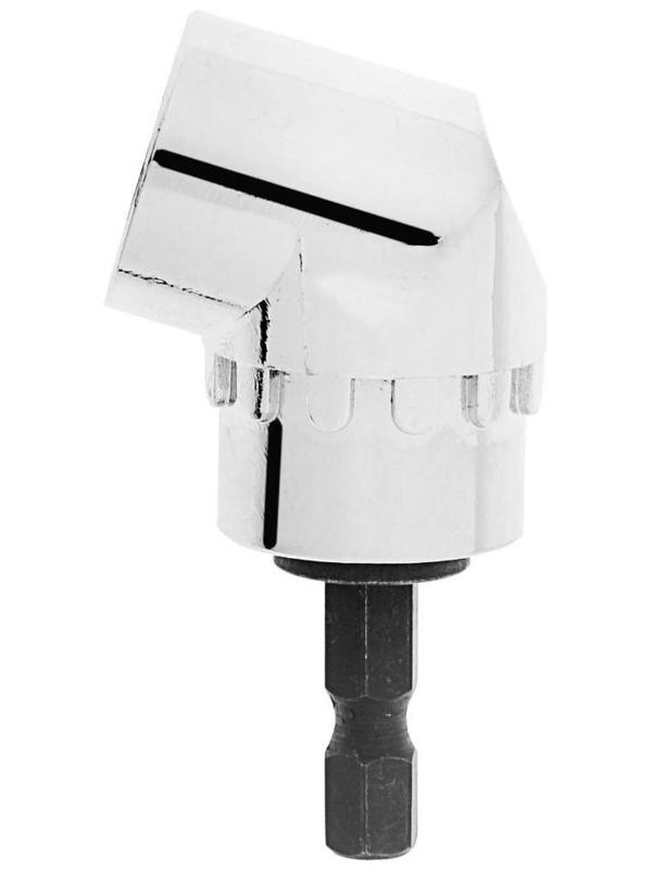 Адаптер угловой для дрели ТУНДРА, шестигранный хвостовик