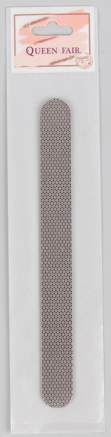 Пилка лазерная для ногтей, 17,5 см, цвет серый