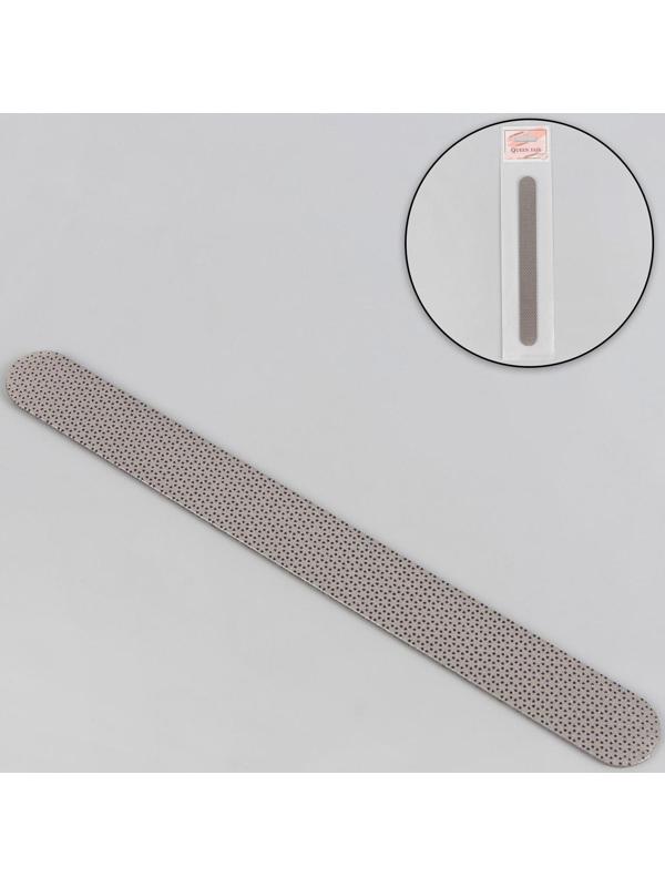 Пилка лазерная для ногтей, 17,5 см, цвет серый