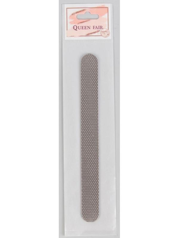 Пилка лазерная для ногтей, 17,5 см, цвет серый