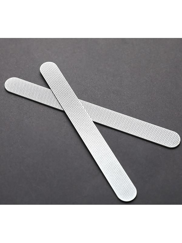 Пилка лазерная для ногтей, 17,5 см, цвет серый