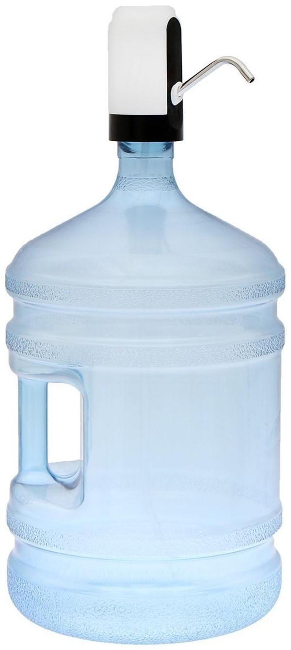 Помпа для воды Luazon LWP-05, электрическая, 4 Вт, 1.2 л/мин, 1200 мАч, от USB, белая