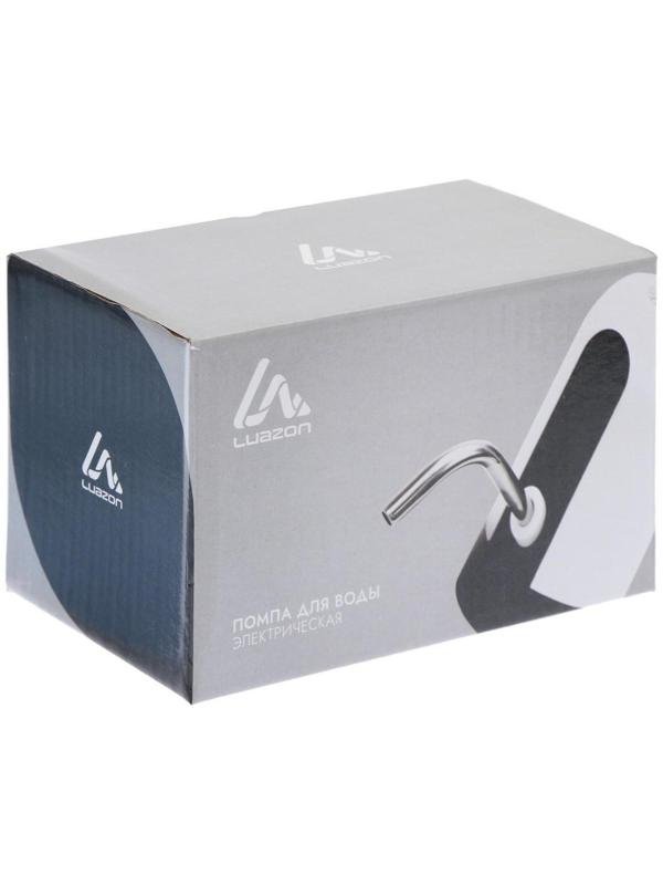 Помпа для воды Luazon LWP-05, электрическая, 4 Вт, 1.2 л/мин, 1200 мАч, от USB, белая