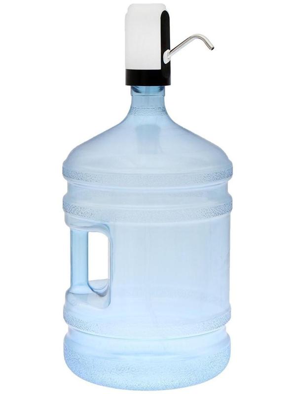 Помпа для воды Luazon LWP-05, электрическая, 4 Вт, 1.2 л/мин, 1200 мАч, от USB, белая