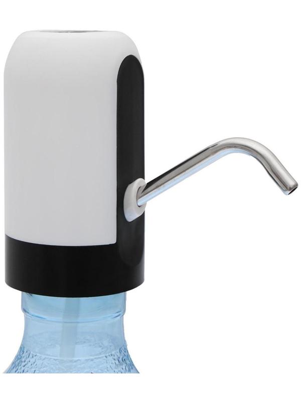 Помпа для воды Luazon LWP-05, электрическая, 4 Вт, 1.2 л/мин, 1200 мАч, от USB, белая