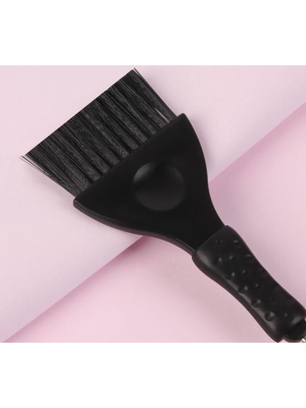 Кисть для окрашивания волос, 23 х 6 см, цвет чёрный