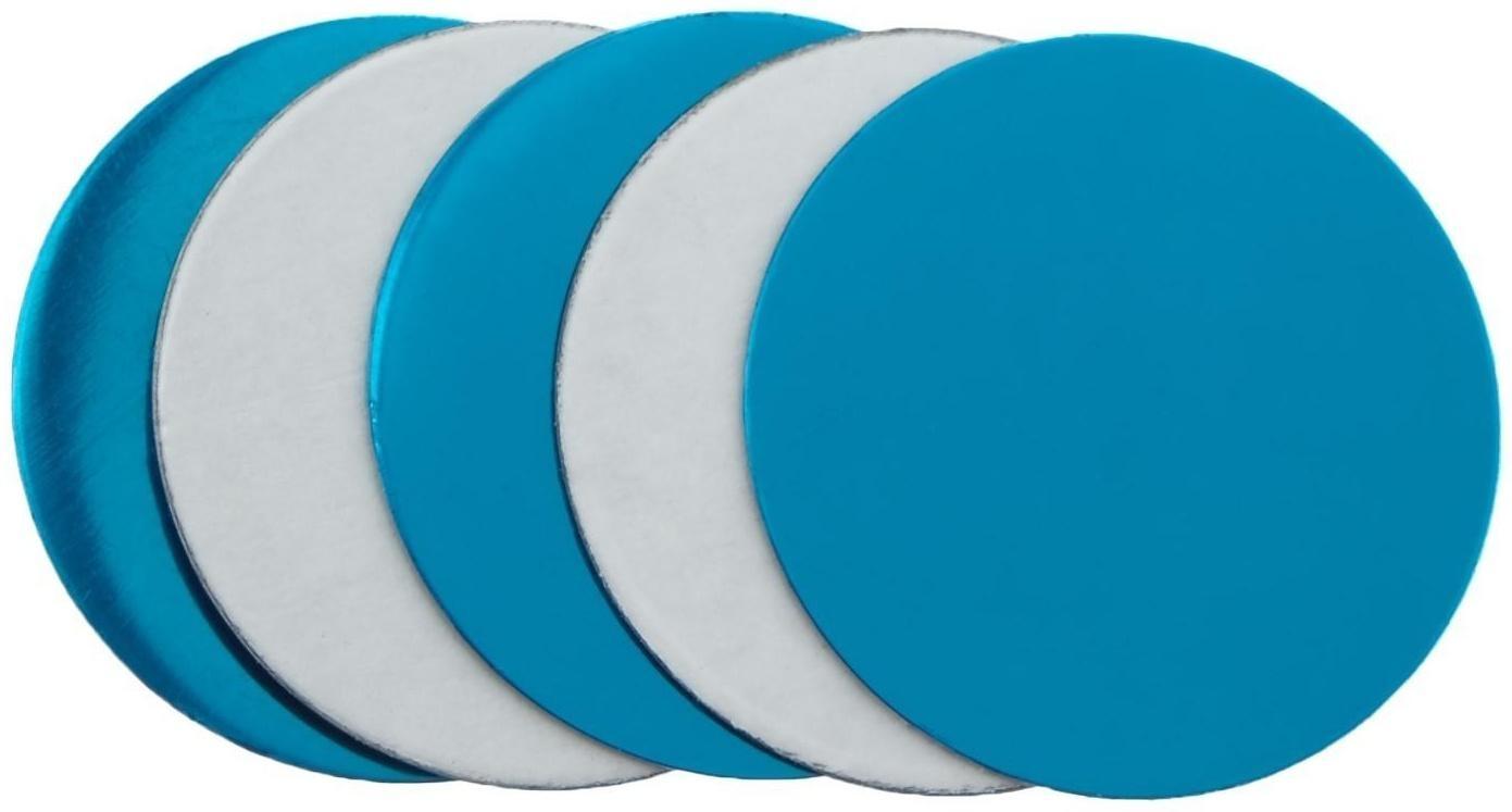 Пластина для магнитных держателей TORSO, диаметр 3 см, самоклеящаяся