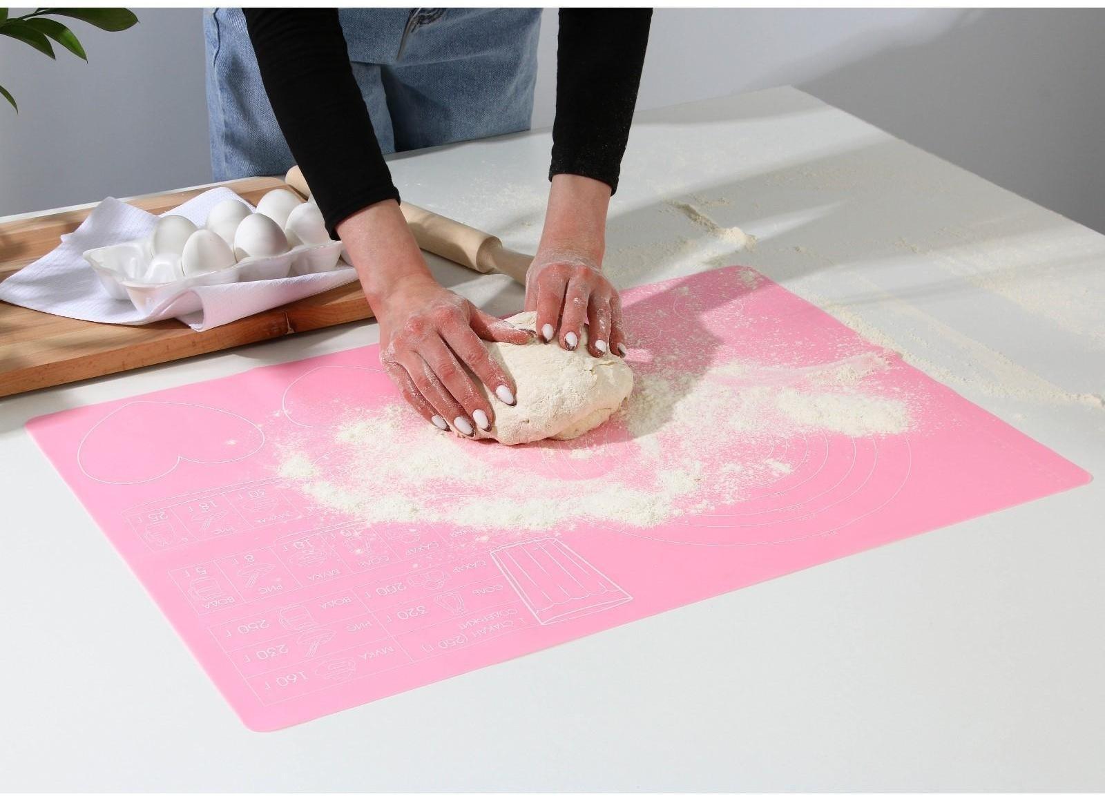 Силиконовый коврик для выпечки «Готовим с любовью», 64 х 45 см