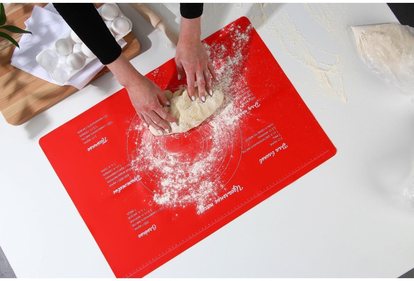 Силиконовый коврик для выпечки «Идеальное тесто», 64 х 45 см