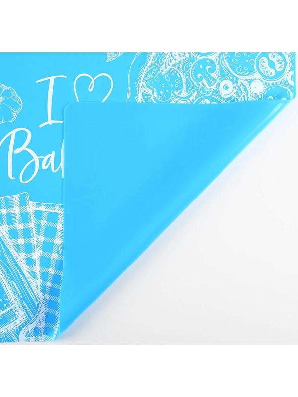 Силиконовый коврик для выпечки I love Baking, 64 х 45 см